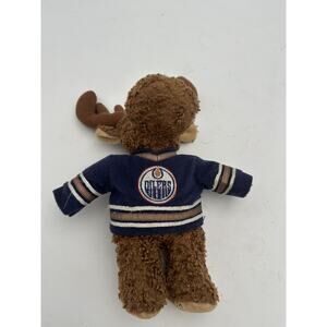 Edmonton oilers moose plush toy